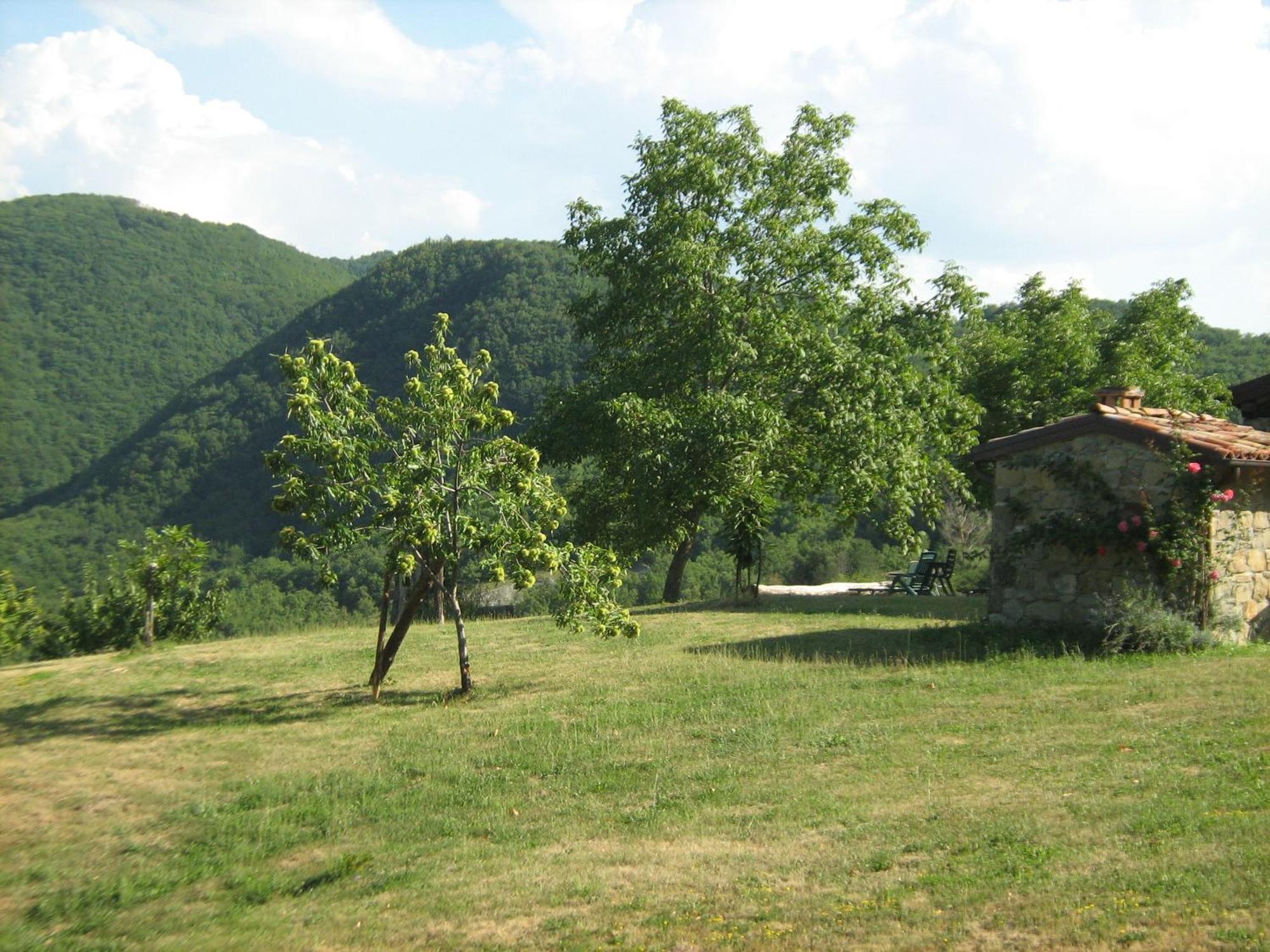 הוילה Castel dʼAiano La Piana Dei Castagni מראה חיצוני תמונה